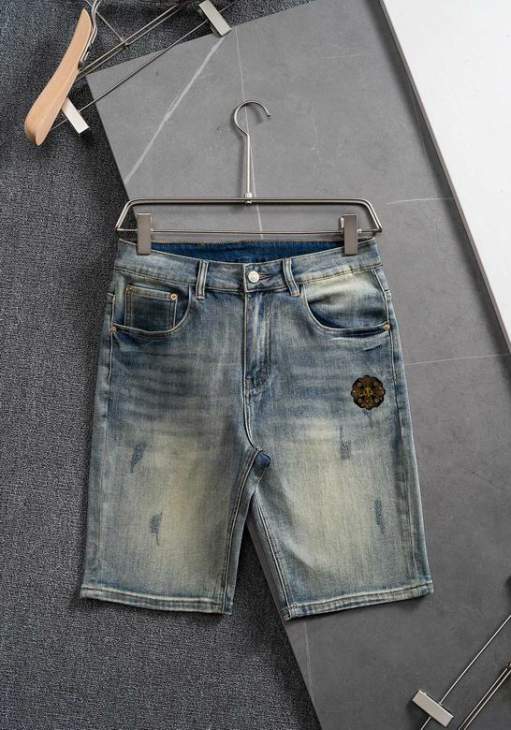 Picture of Chrome Hearts Jeans Short _SKUChromeHeartssz28-3825tn048905